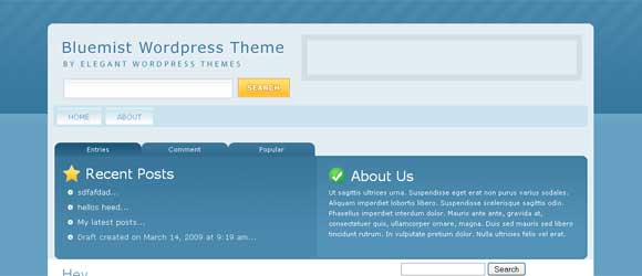 Elegant Themes - Bluemist Theme Elegant Themes - Bluemist Theme