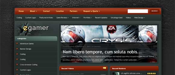 Elegant Themes - eGamer Theme Elegant Themes - eGamer Theme