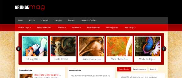 Elegant Themes - GrungeMag Theme Elegant Themes - GrungeMag Theme