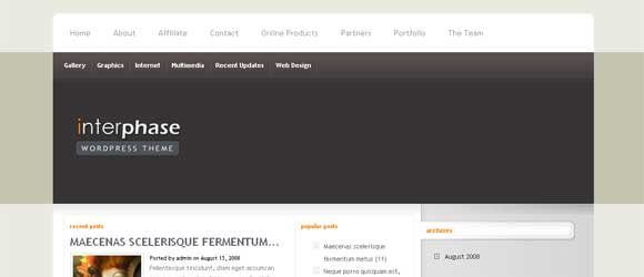 Elegant Themes - Interphase Theme Elegant Themes - Interphase Theme