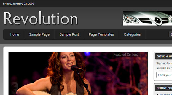 Revolution Streamline Wordpress Theme Revolution Streamline ( Click Image for a Live Demo )