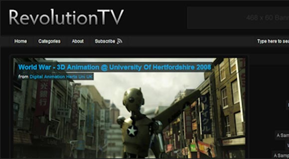 Revolution TV Wordpress Theme Revolution TV ( Click Image for a Live Demo )